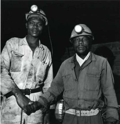 Family of Miners, Zimbabwe 51-11 (diptych)