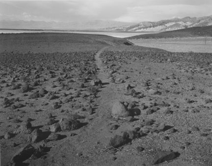 Death Valley: Ancient Footpath Along the Shore of a Departed Lake, from the 
