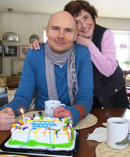 Florence was rock star Billy Corgan’s guide to published poetry. He bought many poetry books from her and was often lost in deep, probably creative, thought, hanging around Titles’ poetry shelves. Then, gradually availing himself of Florence’s renowned good advice gene, Billy began to regard  her as his substitute Jewish mother. Here Florence surprised Billy with a birthday cake at one of our Sunday bagel and lox breakfasts. [...]