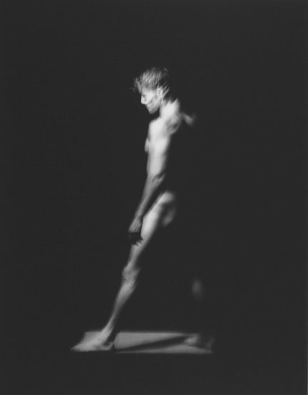 Triptych 3, Three Studies for the Spectralisation of a Figure in Movement, 23 July 1991, Chicago Studio