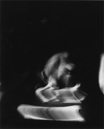 Triptych 4, Three Studies for the Spectralisation of a Figure in Movement, 23 July 1991, Chicago Studio