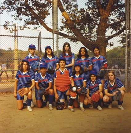 Women's Intramural Softball Team of Warner Communications, Inc., New York, from 