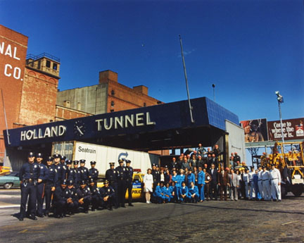 Holland Tunnel, New York, NY, from the 