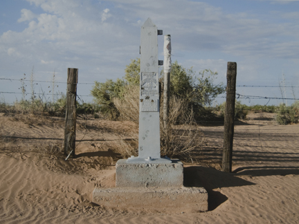 Border Monument No. 5, N1, from the 