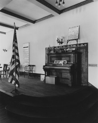 Community Room, Clay County Courthouse, Brazil, Ind., From 