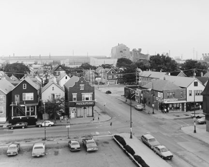 Corner of 83rd and Brandon, Chicago, from Changing Chicago