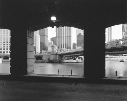 Chicago River From Beneath the Merchandise Mart