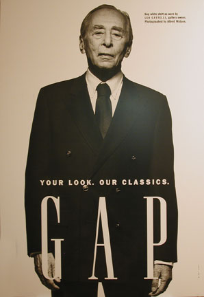 Gap White Shirt As Worn By Leo Castelli, Gallery Owner