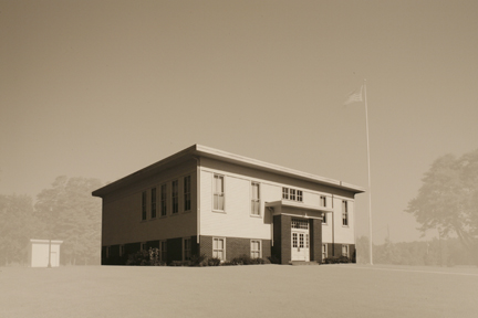 Lyles Station Consolidated School, Lyles Station, IN, from the 