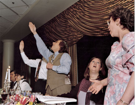 Passover Seder, Deaf Congregation