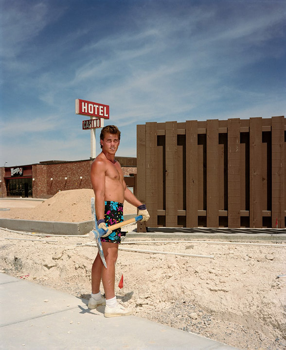 Worker with Pick, Las Vegas